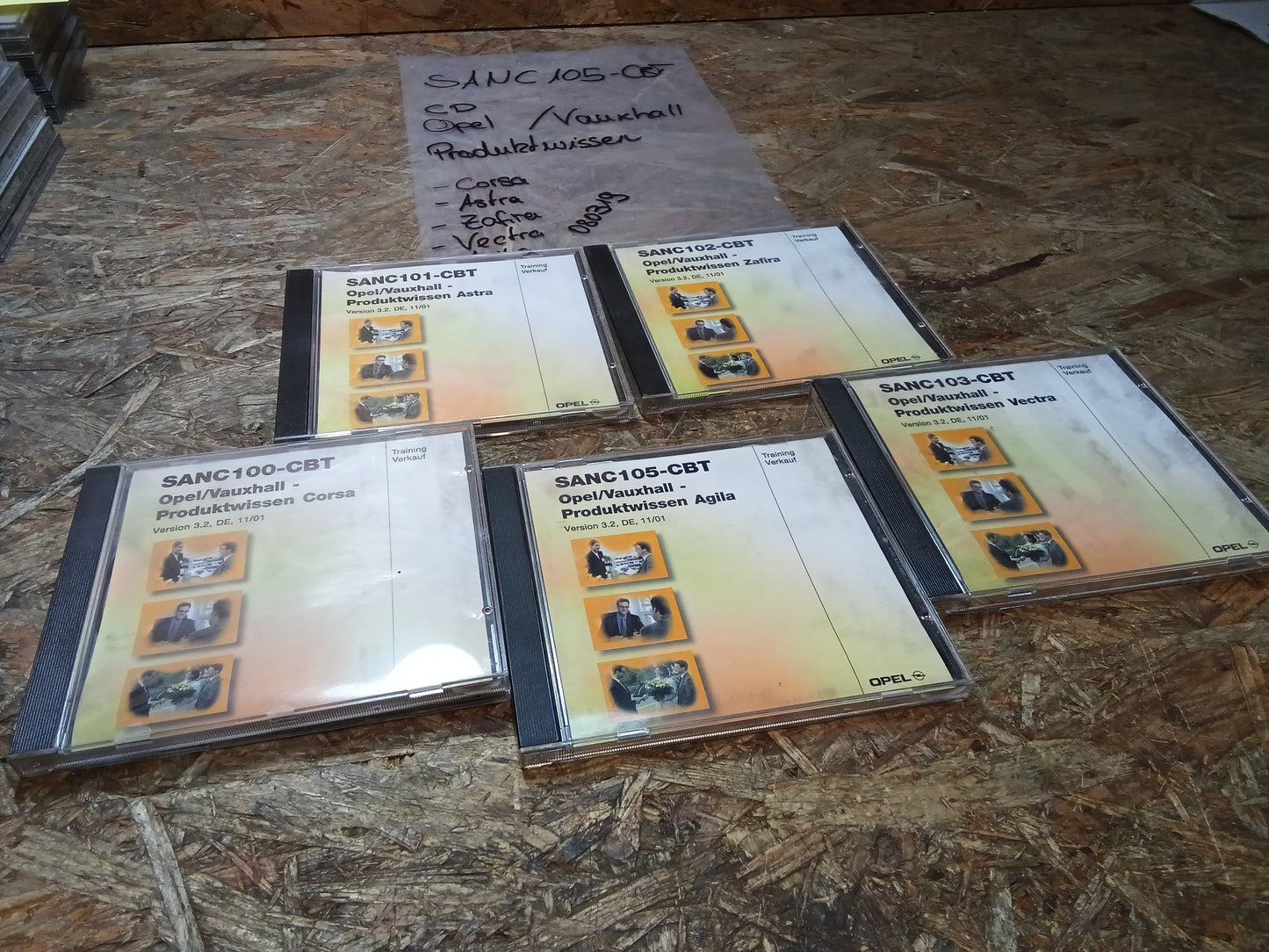 Opel / Vauxhall Produktwissen CDs diverse Modelle original Opel NEU