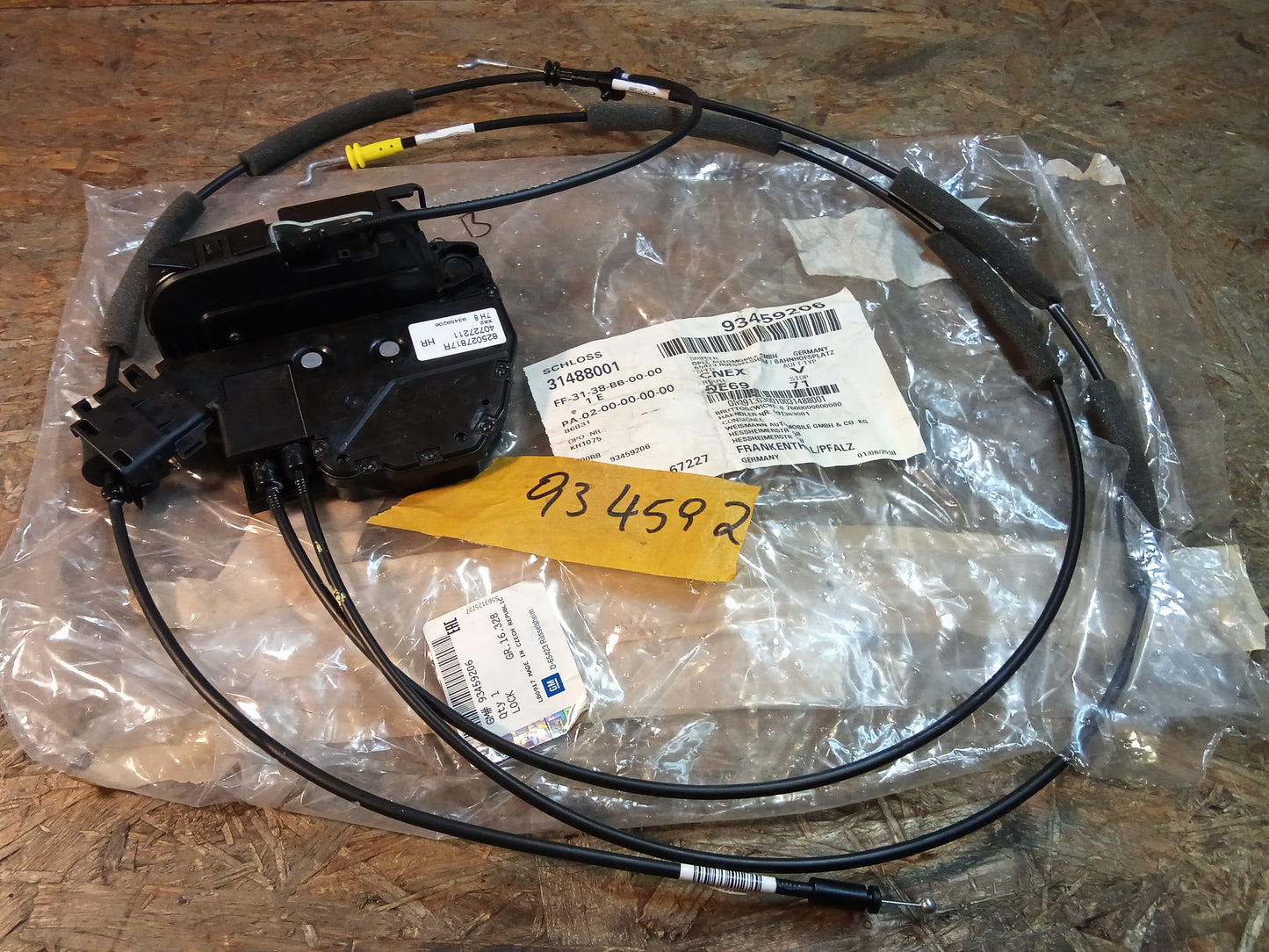 Vivaro B Türschloss original GM NEU