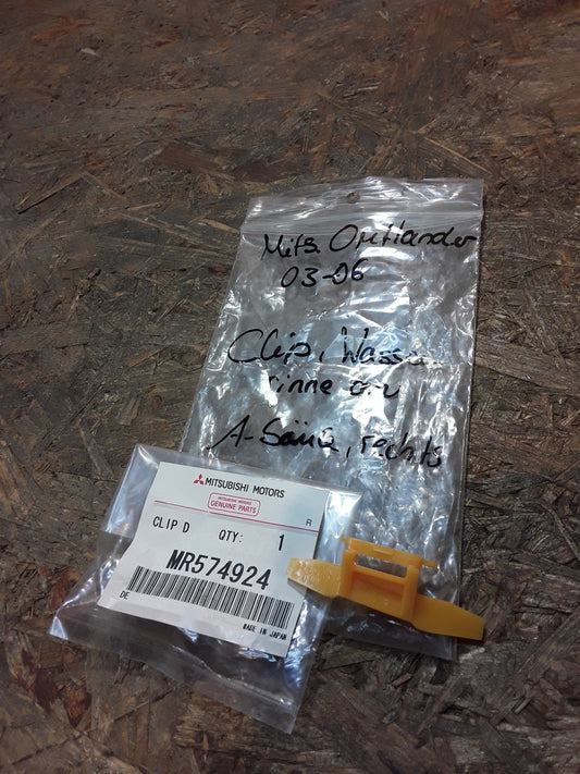 Mitsubishi Outlander 03-06 Clip Wasserrinne an A-Säule rechts original Mitsubishi NEU