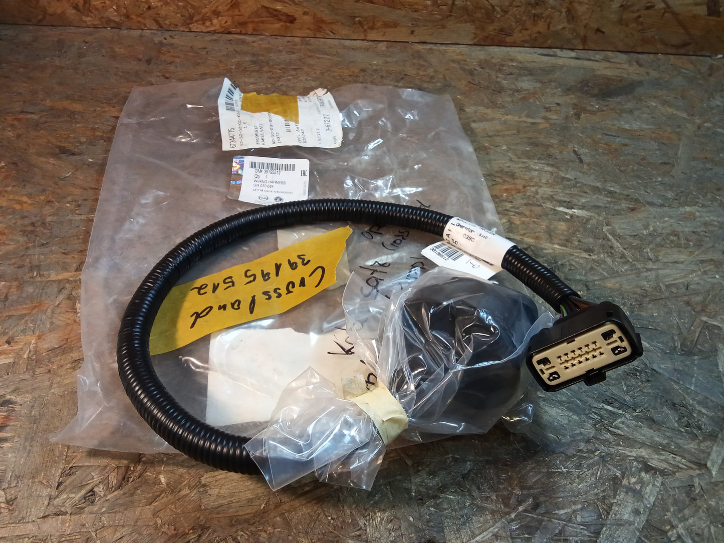 Opel Crossland Kabelsatz Anhängerkupplung original GM NEU