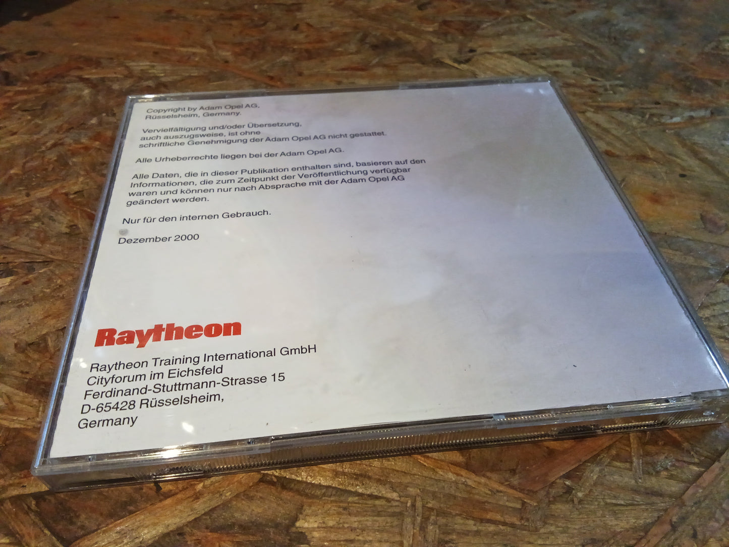 CD SVMC45 "Agila Teil 1" original Opel