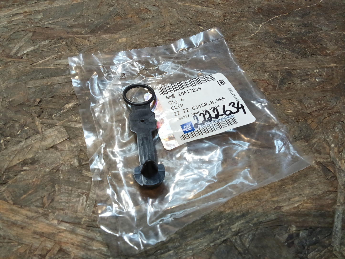 Corsa B/C Tigra A/B Clip, Kofferraumteppich original GM NEU