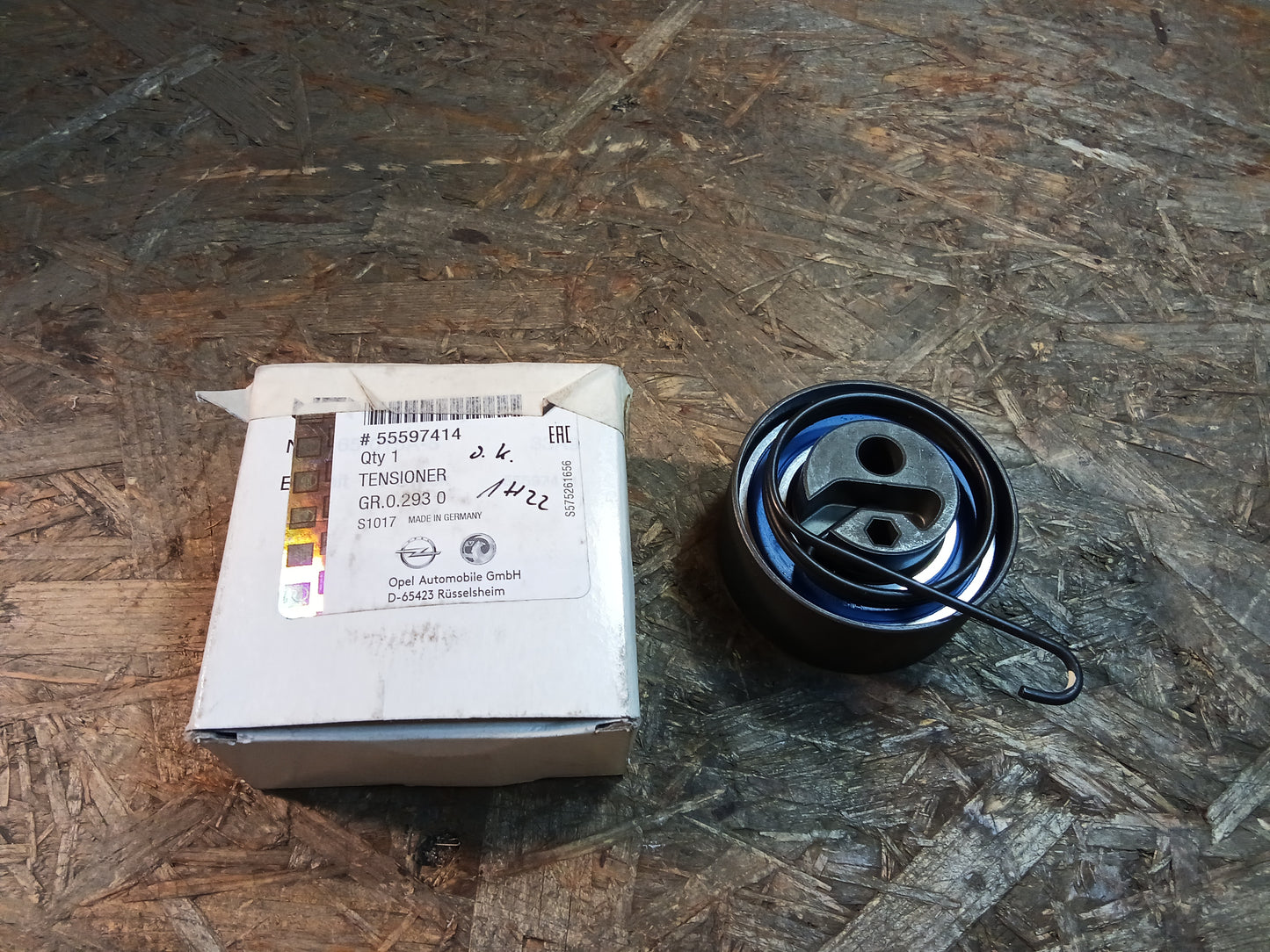 Astra Zafira Mokka Corsa Meriva Spannrolle Zahnriemen original GM NEU