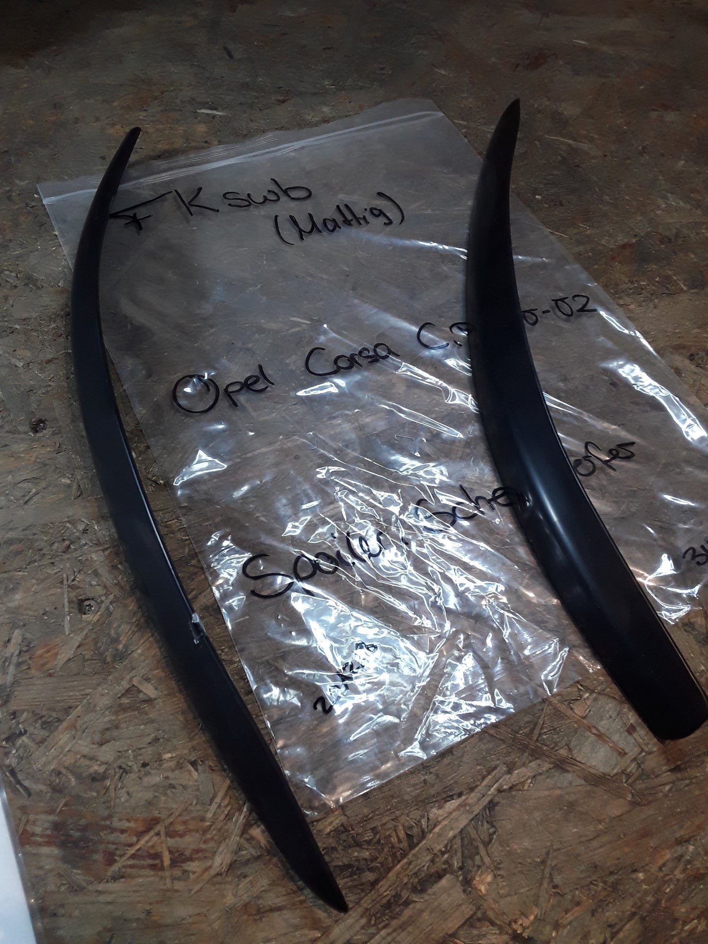 Opel Corsa C Bj 00-02 Spoiler Scheinwerfer original Mattig NEU