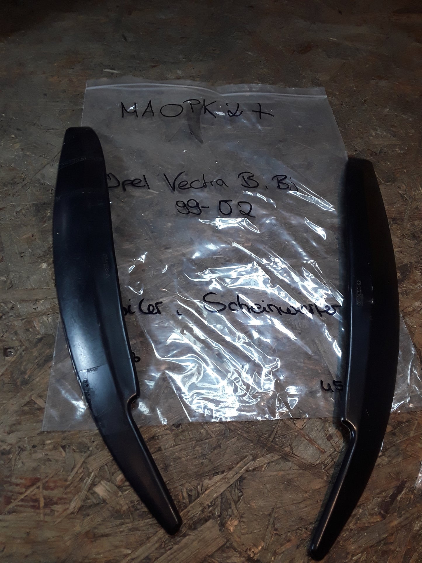 Opel Vectra B Bj 99-02 Spoiler Scheinwerfer original Mattig NEU