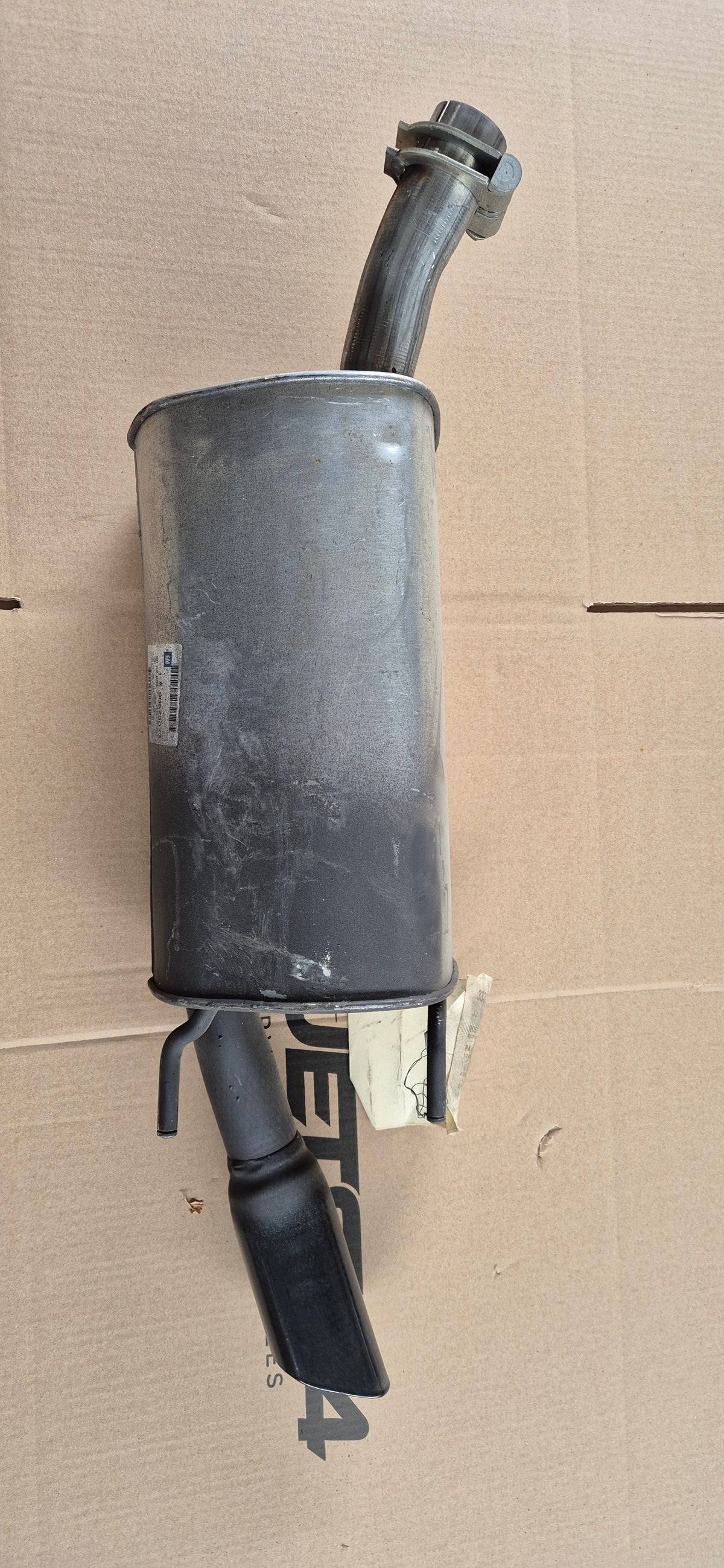 Endschalldämpfer, Tigra A, Corsa B, Original GM Neu
