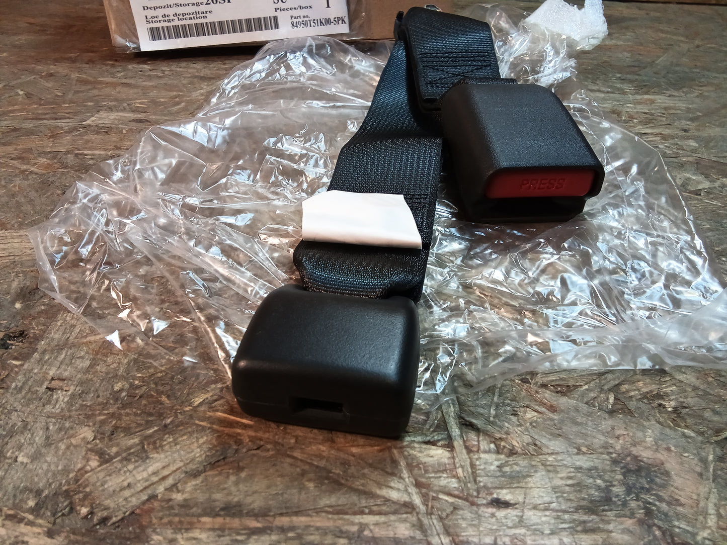 Agila B (ca. BJ 08-10) Sicherheitsgurt hinten links und rechts NEU