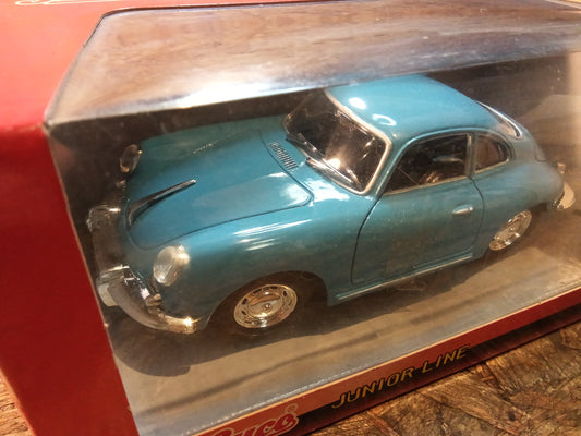 Porsche 356B Coupe BJ 1961 Modellauto 1:24 original SCHUCO NEU aus Altbestand