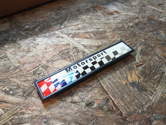 Diverse Fahrzeuge Emblem "Motorsport" NEU