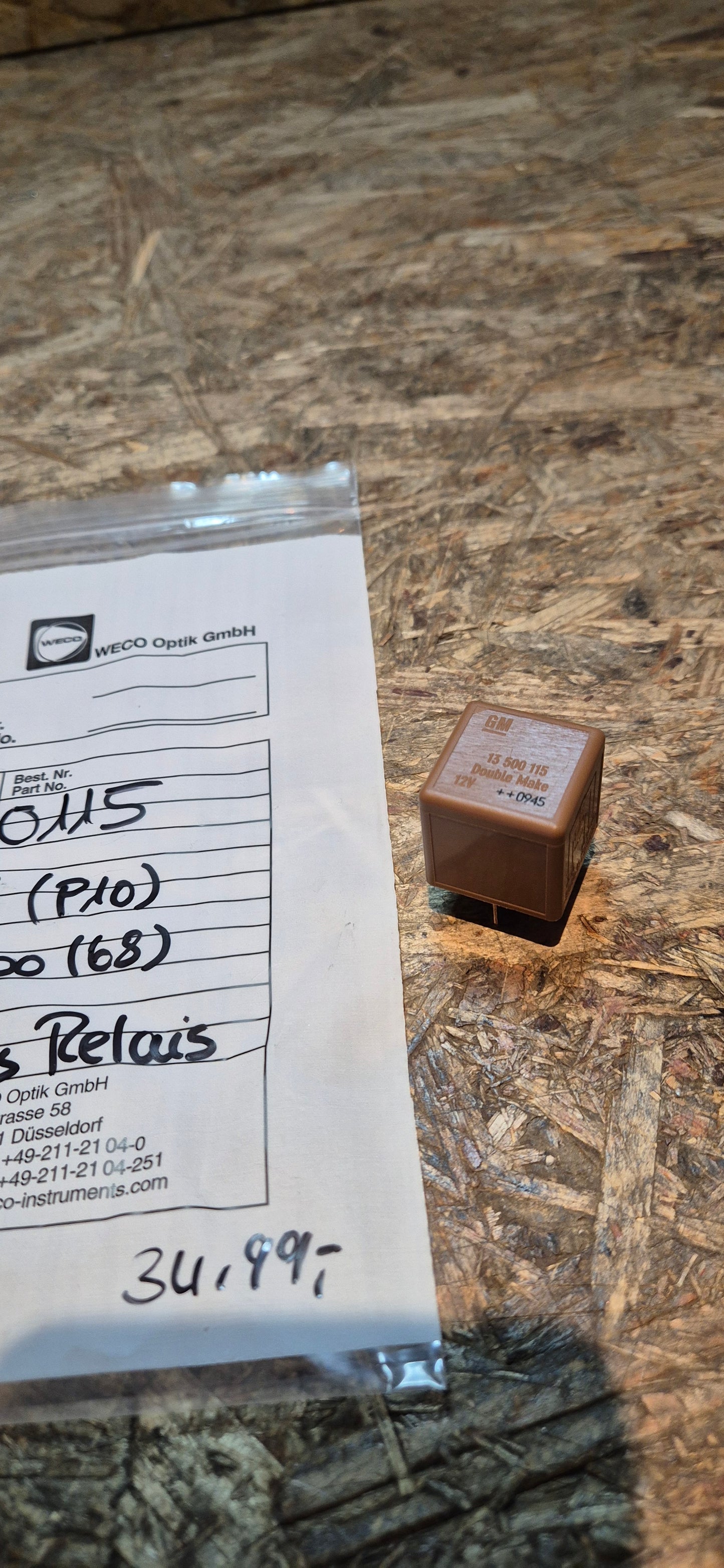 Diverses Relais, Astra, Original Neu