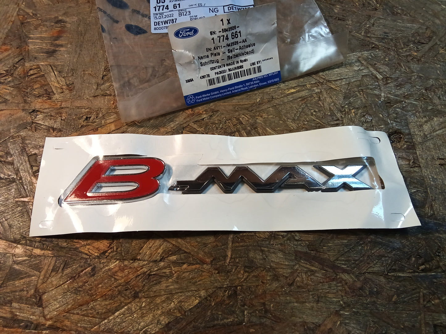 Ford B-Max Emblem original Ford NEU
