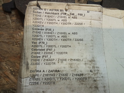 Astra Sedan Zafira A Bremsbeläge original GM NEU
