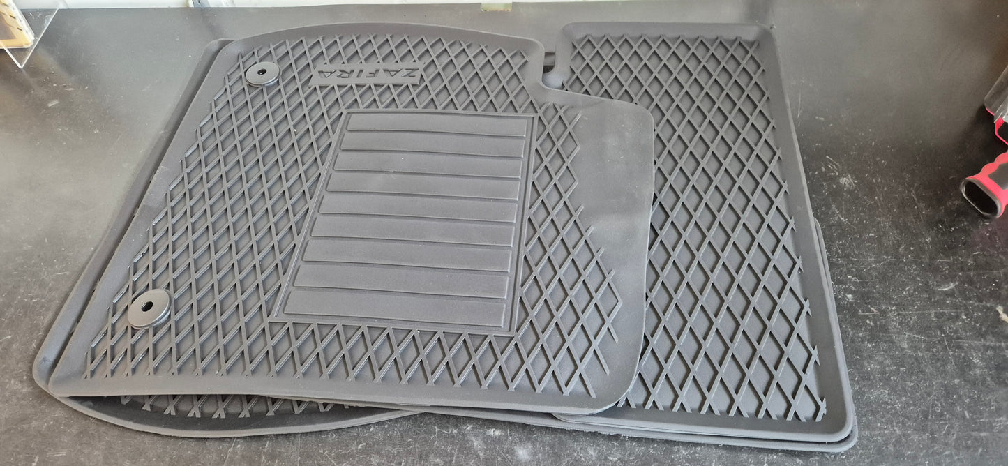 Gummimatten Adam, Zafira Satz 4-teilig Original GM Neu