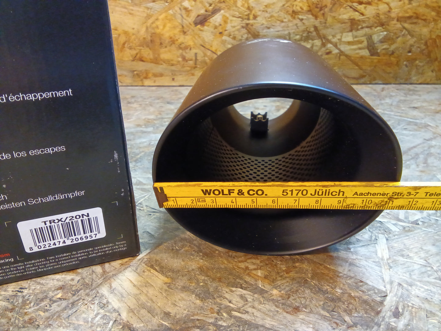 Original S Racing  Muffe an Schalldämpfer universal NEU
