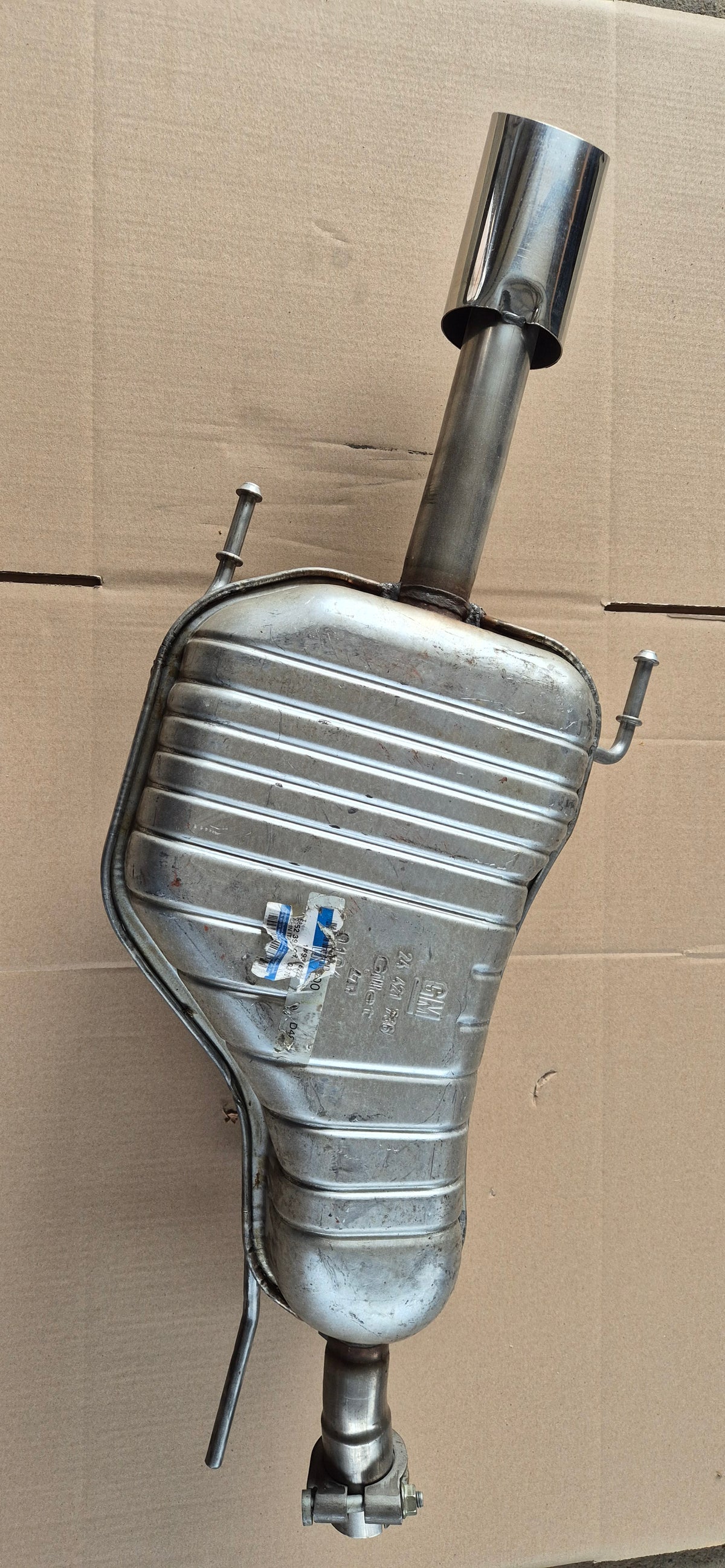 Endschalldämpfer, Astra G/H, Original GM Neu
