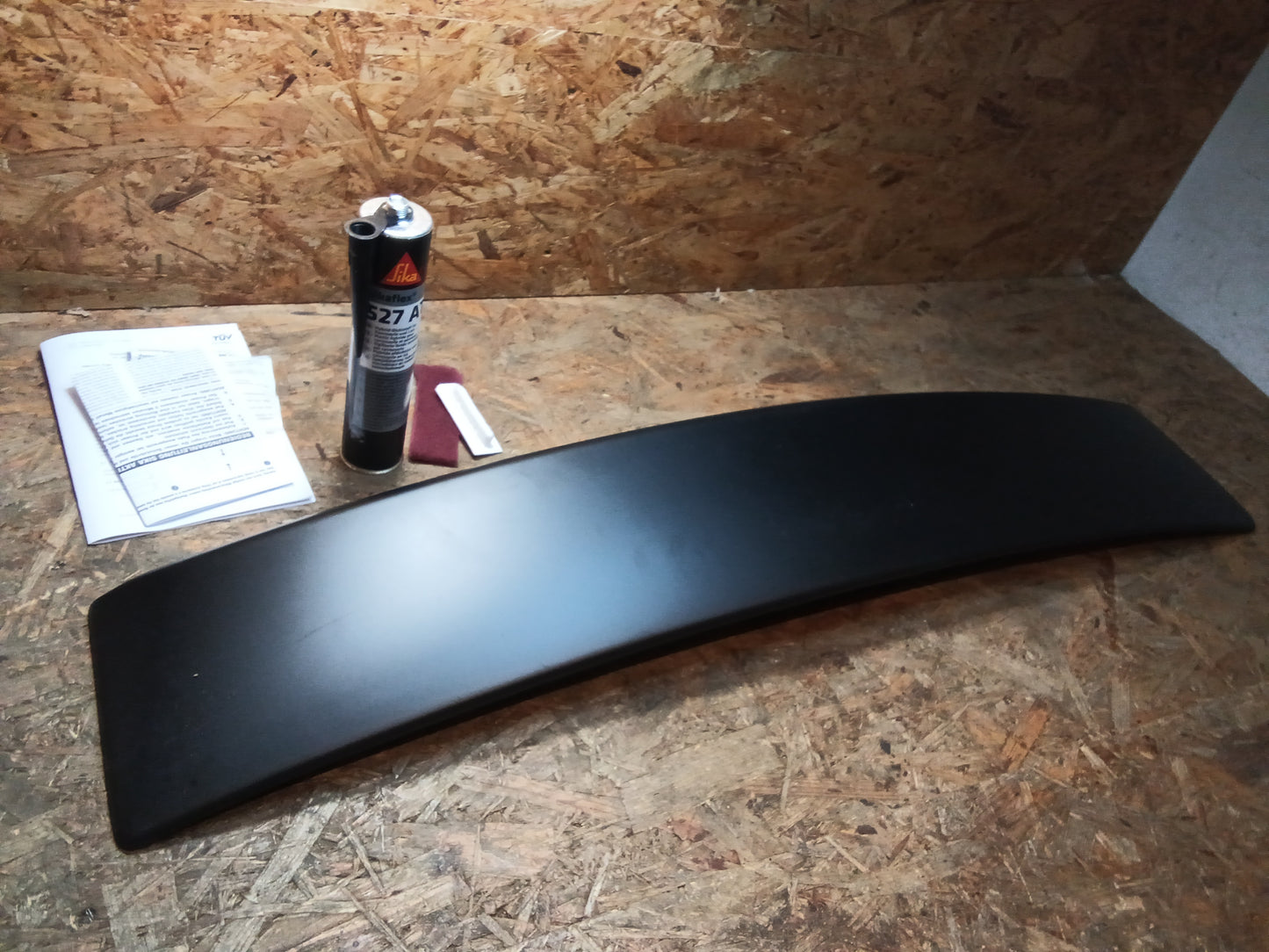 Audi TT (8J) Rieger Heckscheibenblende    ABS, 
inkl. Gutachten, Montagezubehör