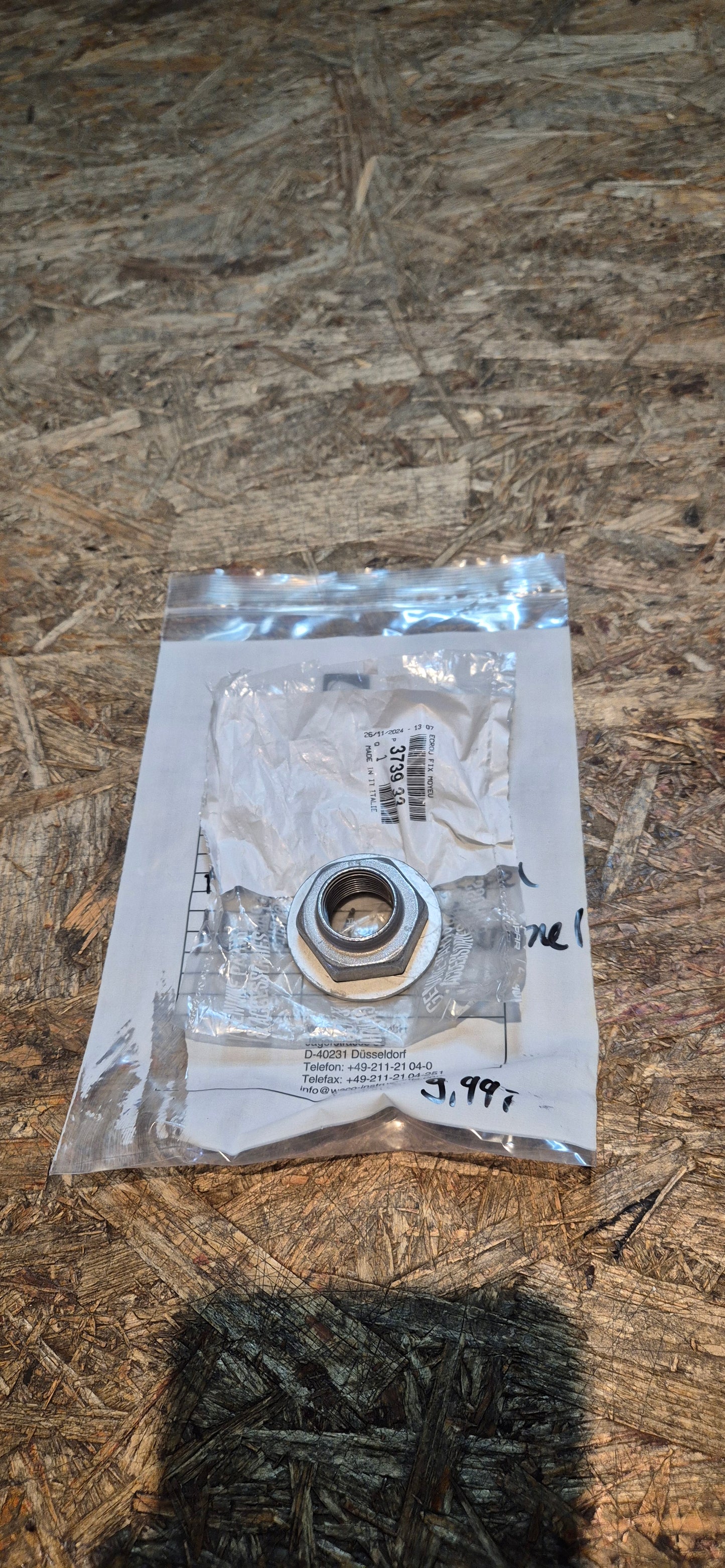 Mutter Achsstummel Opel, Peugeot, Citroen Original Neu