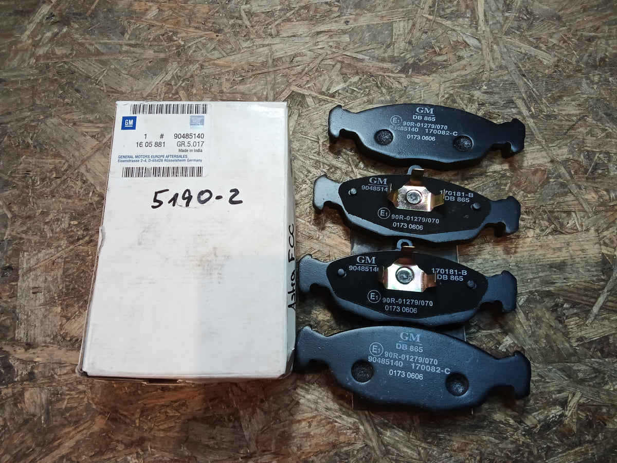 Corsa B Astra F CC Tigra Bremsbeläge original GM NEU