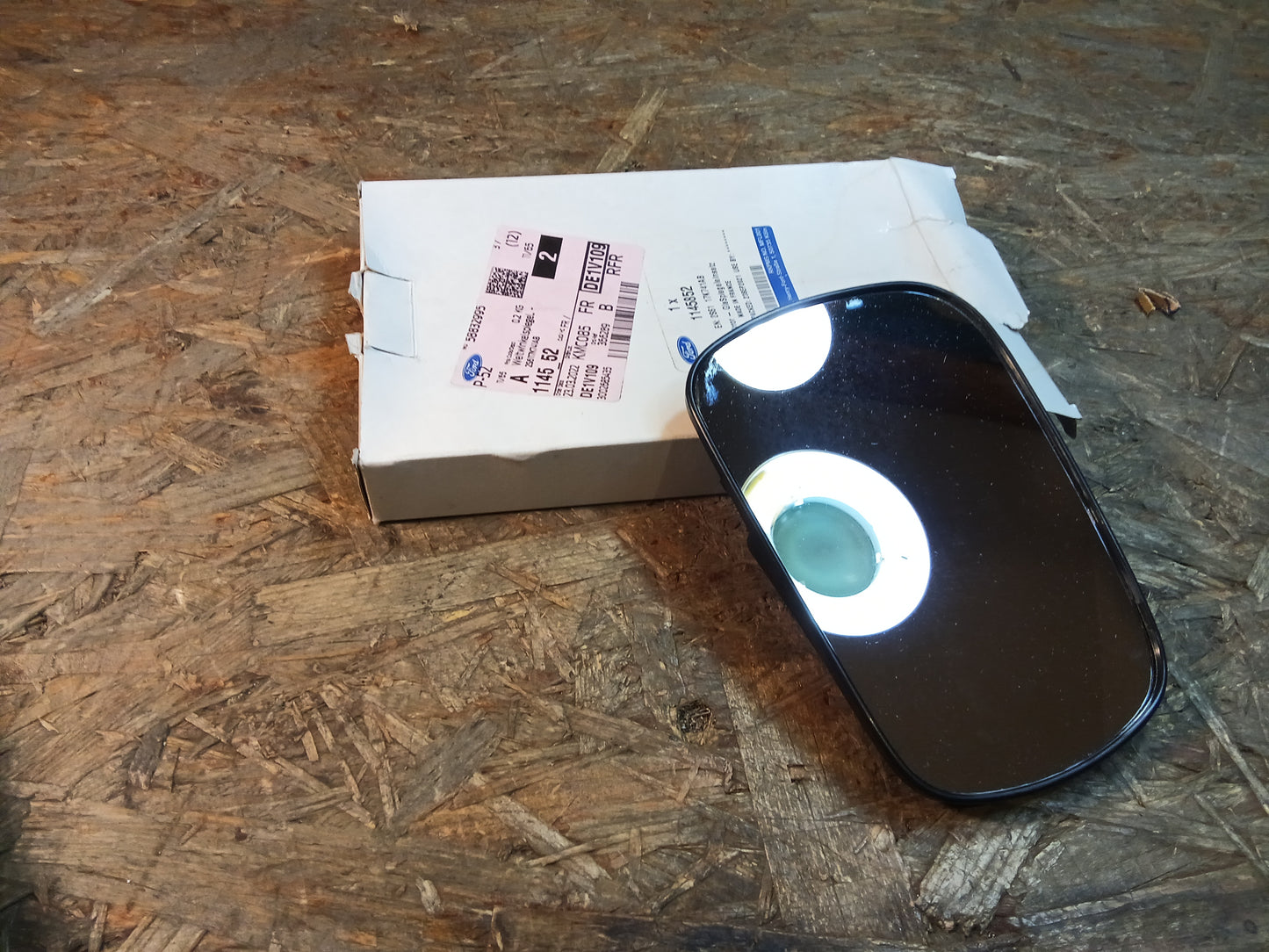 Ford Fiesta MK6 Spiegelglas links original Ford NEU