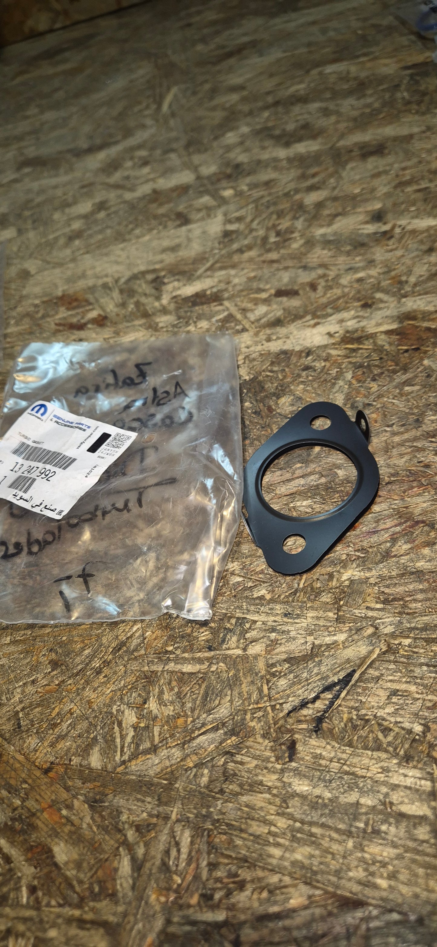 Dichtung Turbolader, Zafira,Astra,Cascada, Original Neu
