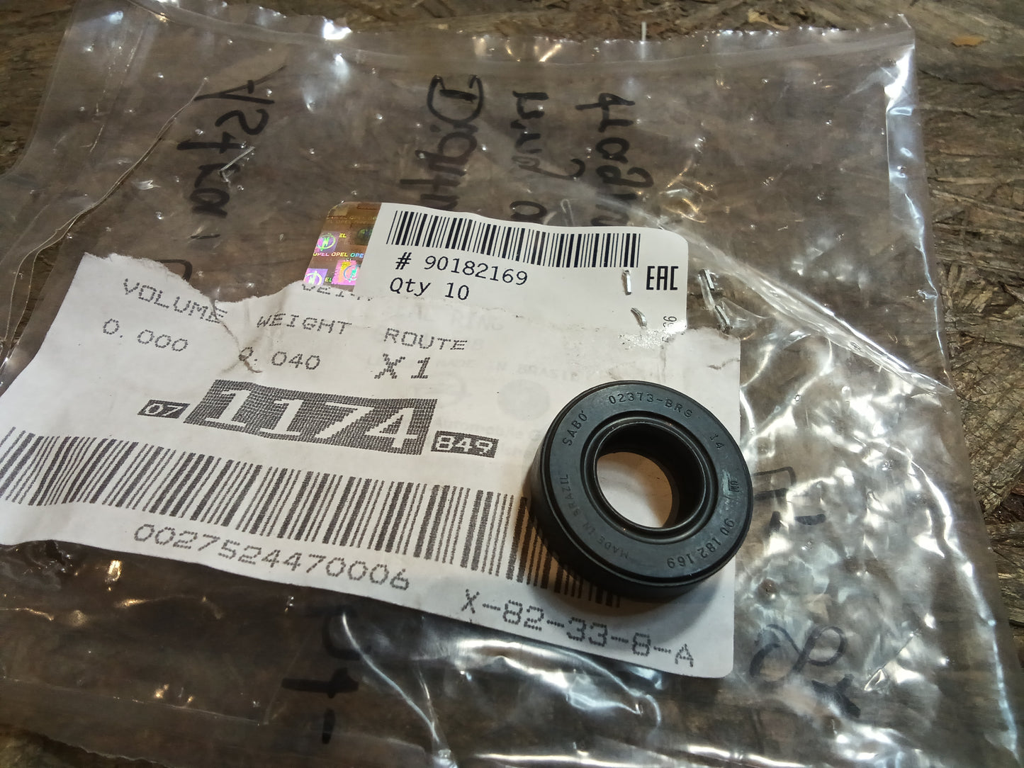 Astra Corsa Dichtung, Wellendichtring an Schaltübertragung original GM NEU