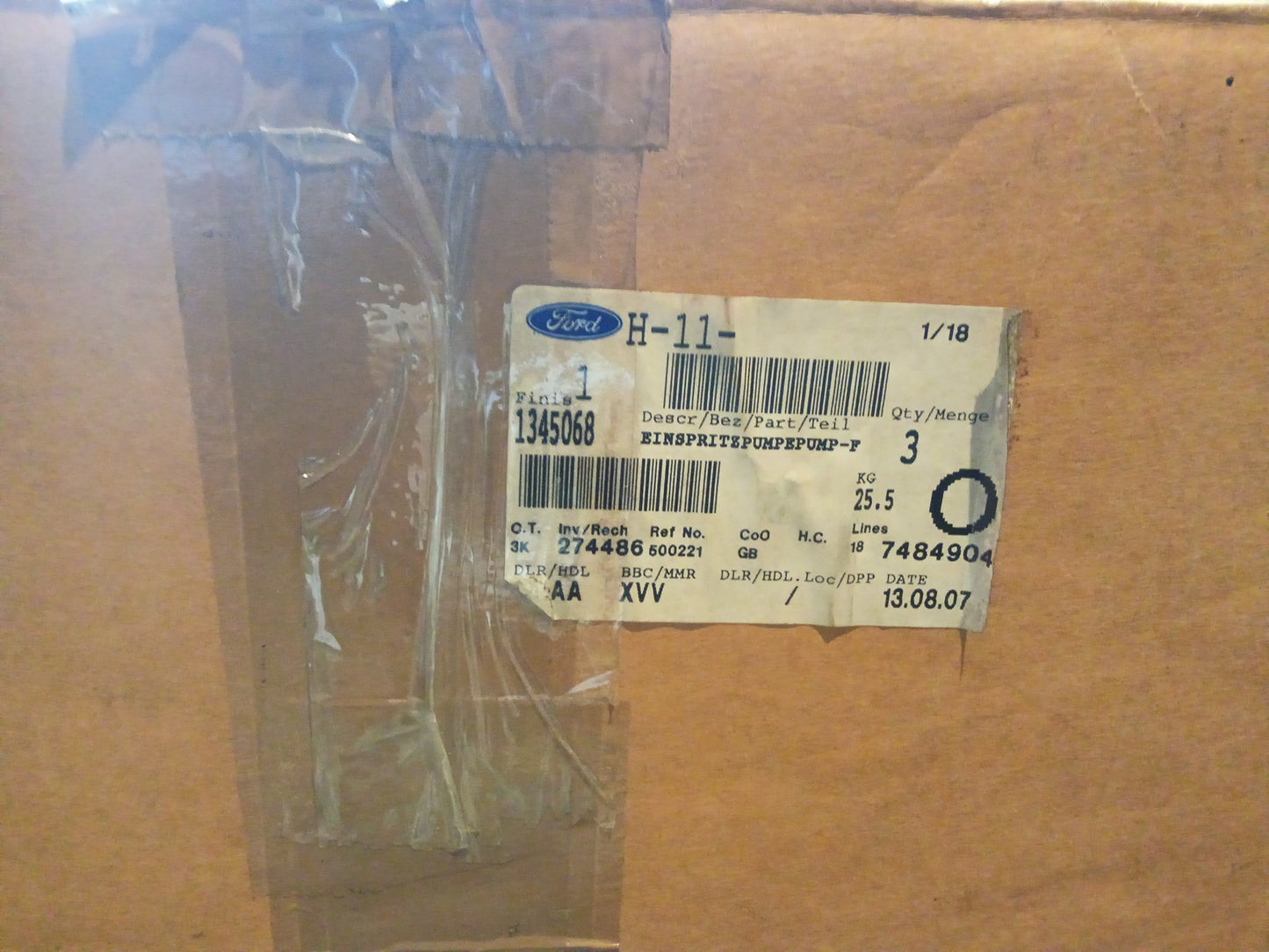 Ford Mondeo MK3 TDDi 2.0l Einspritzpumpe original Ford NEU