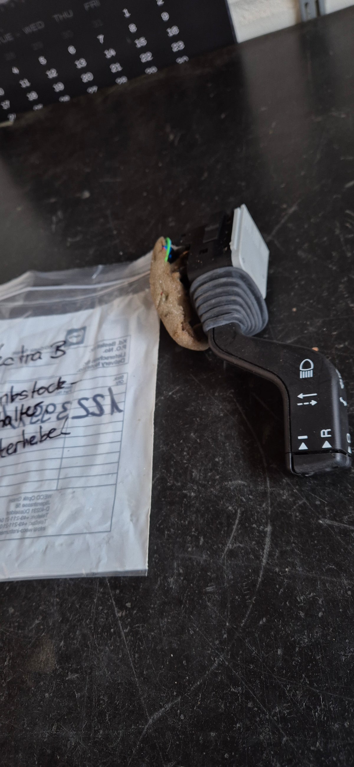 Lenkstockschalter Blinkerhebel, Vectra, Original GM Neu