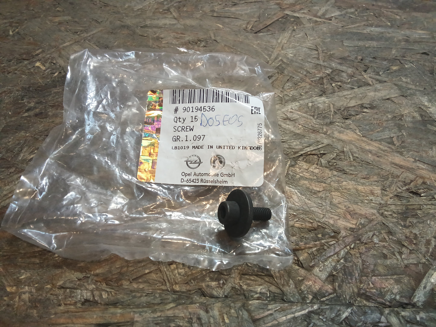 Chevrolet Schraube Befestigung Wasserpumpe original GM NEU