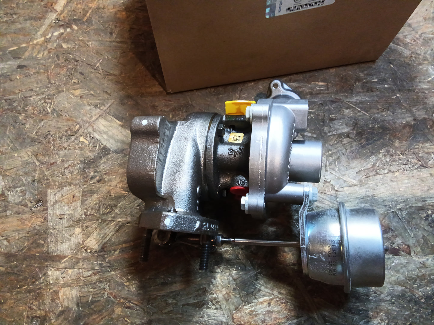 Corsa D Lancia Ypsilon Fiat Punto Turbolader original GM NEU