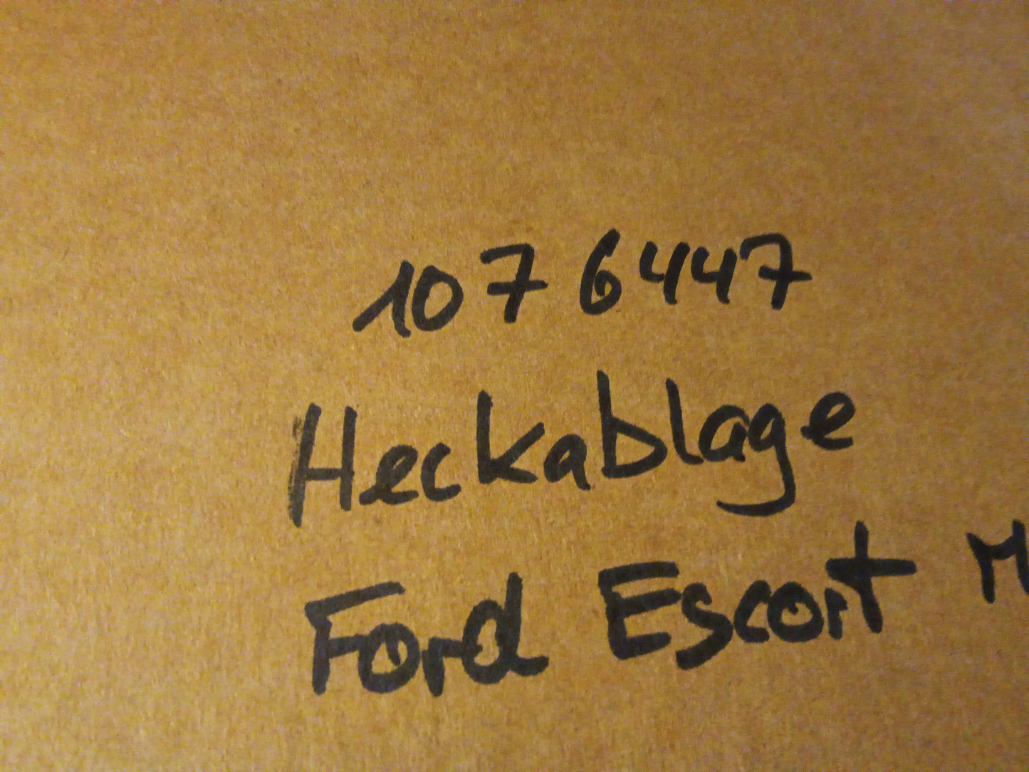 Ford Escort MK6 Hutablage original Ford NEU