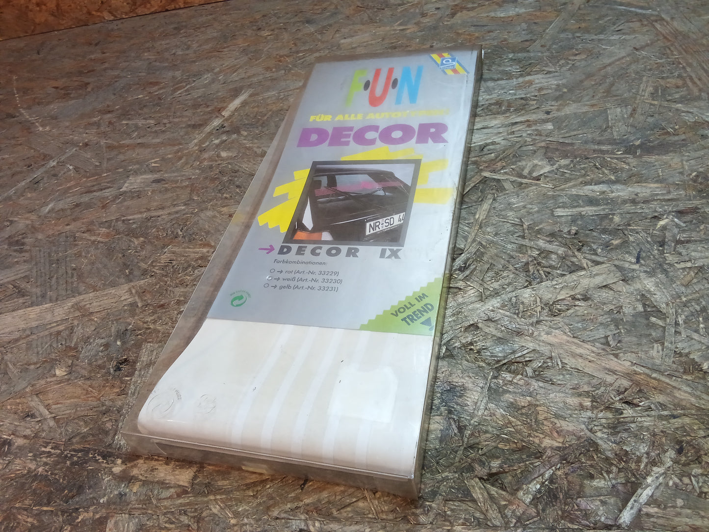 Diverse Fahrzeuge Decor weiß NEU NOS