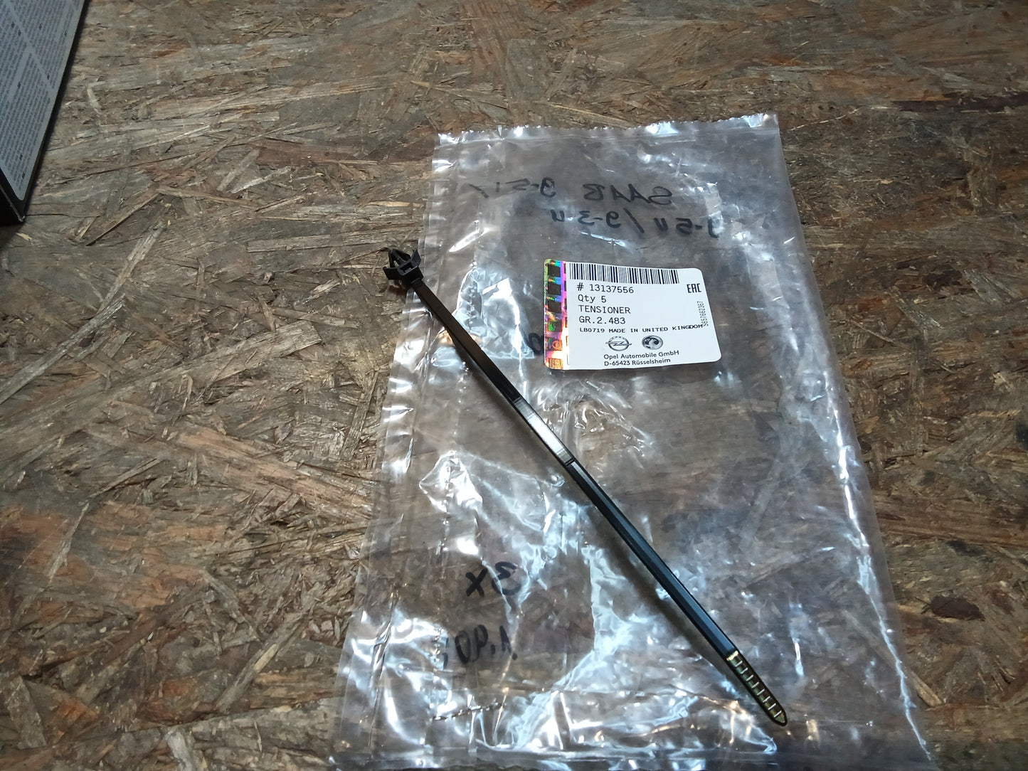 Saab 9-5 l/ 9-5 ll/ 9-3 ll Spannband original GM NEU