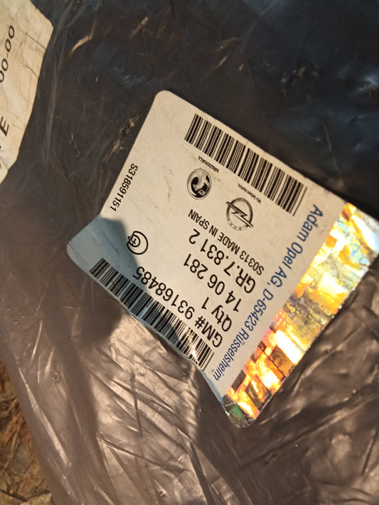 Meriva B Verkleidung Stoßstange hinten original GM NEU