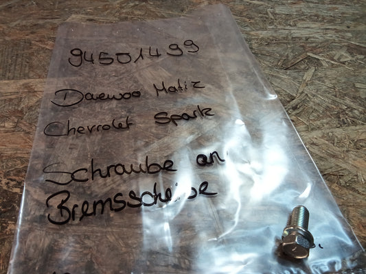 Daewoo Matiz Chevrolet Spark Schraube an Bremsscheibe original GM NEU