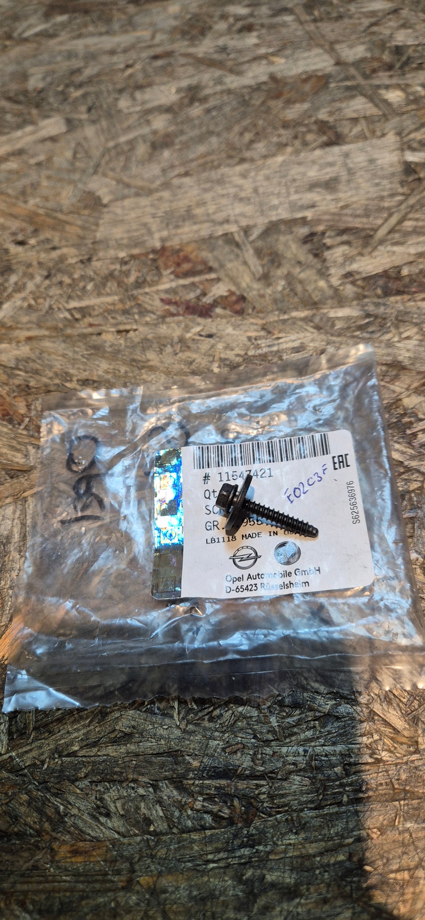 Schraube allgemein, Opel, Original GM Neu