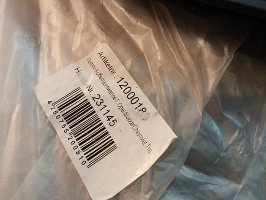 Opel Mokka Chevrolet Trax Kofferraummatte Gummi NEU