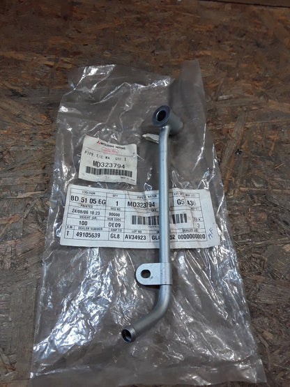 Mitsubishi Pajero Sport 2,5Diesel 4WD Bj 98-09 Turbo Wasserrohr an Wasserpumpe original Mitsubishi NEU