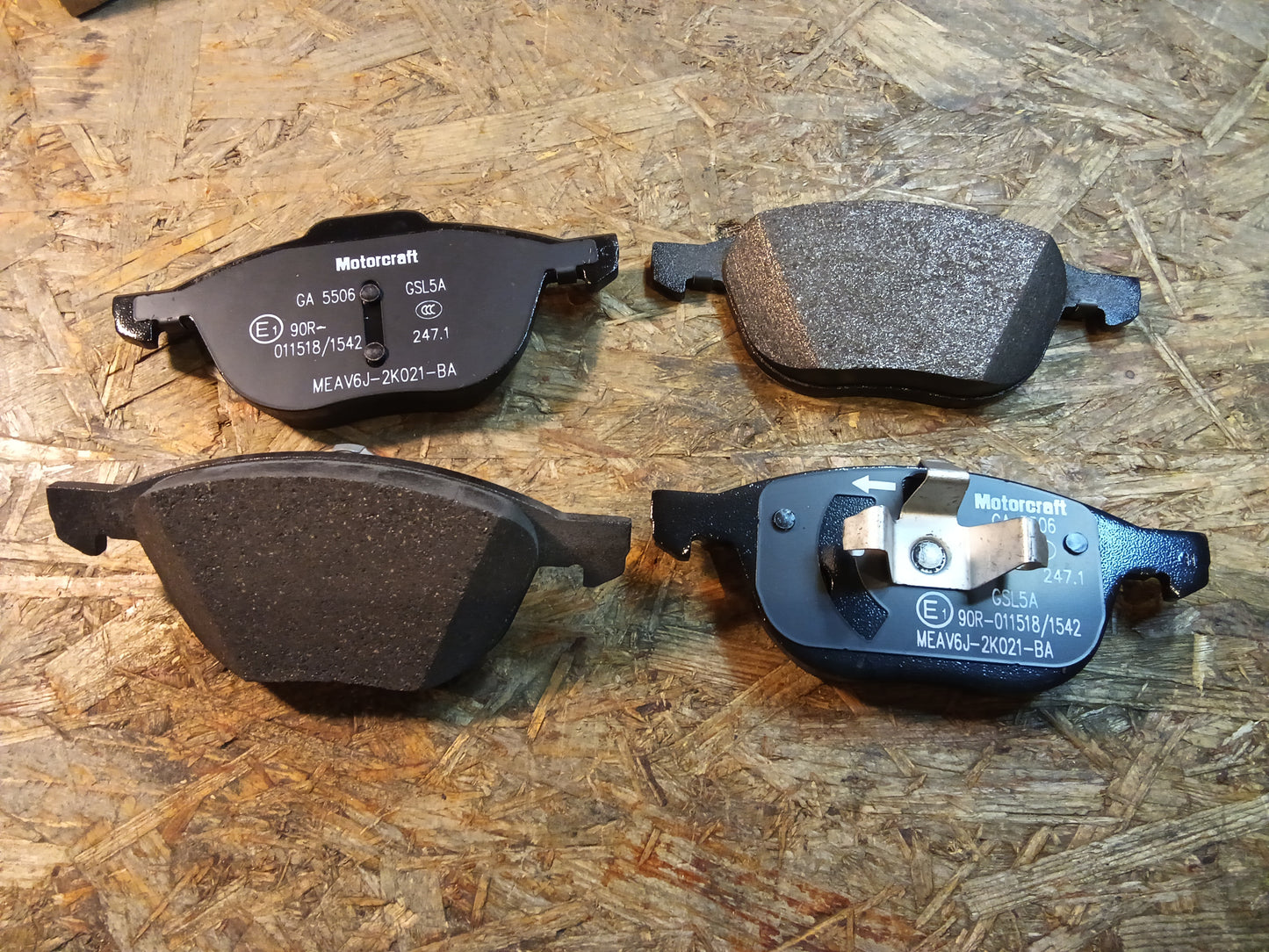 Ford Grand C-Max/ C-Max ll Bremsbeläge original Ford NEU