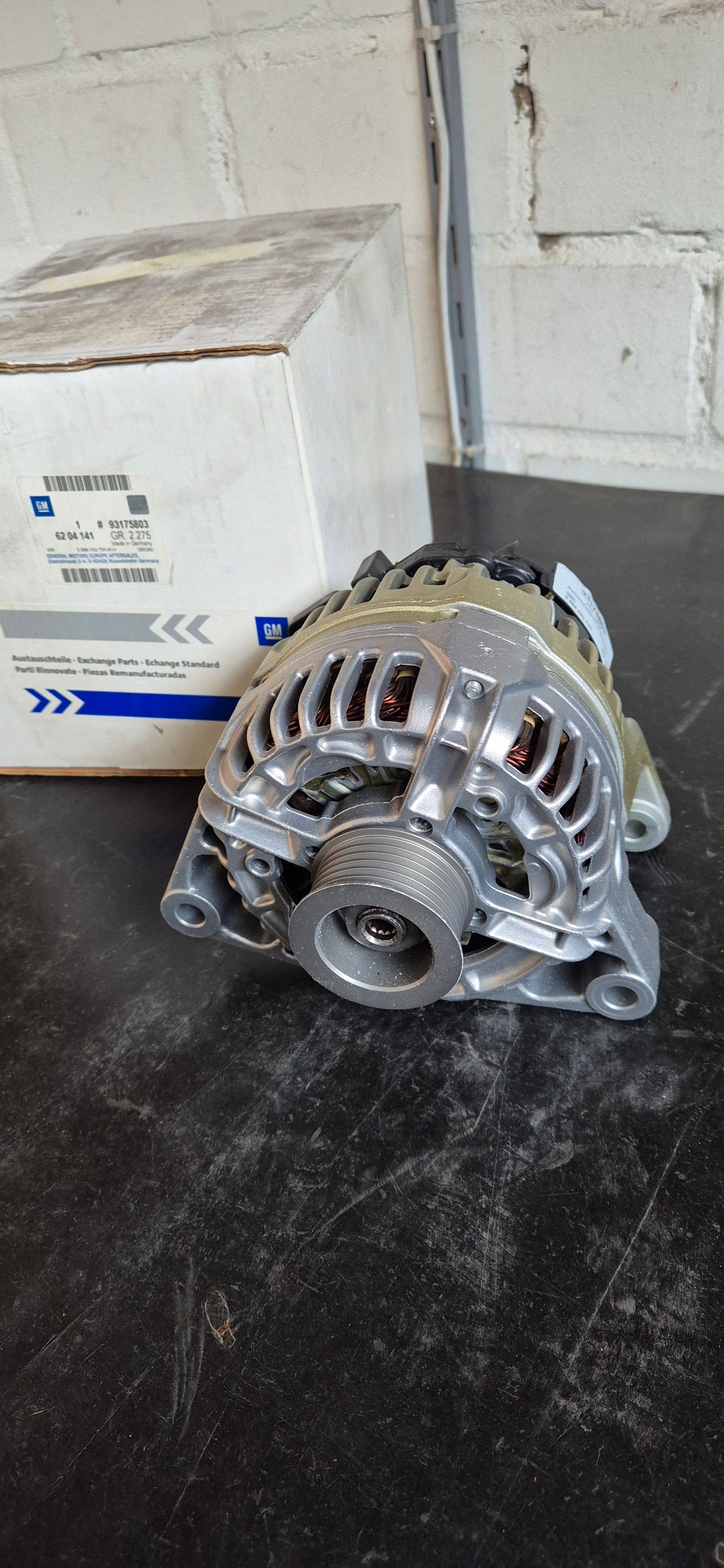 Lichtmaschine/Generator, Opel, Original GM Neu