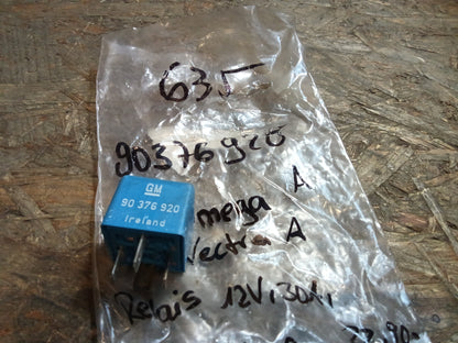Omega A Vectra A Relais 12V, 30A Klimaanlage original GM NEU