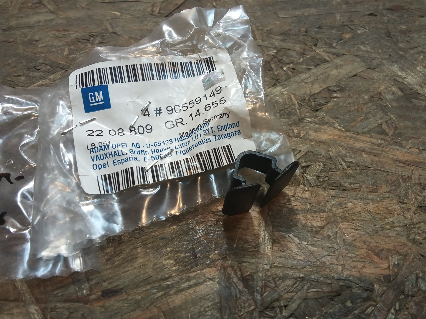 Astra G Zafira A Clip Armaturentafel unten original GM NEU