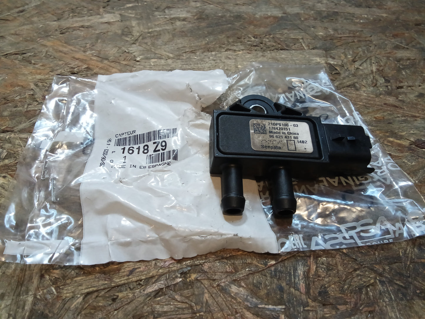 Citroen Peugeot Sensor Differenzdruck original PSA NEU