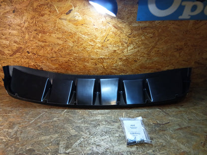 Heckdiffusor Einsatz ABS Volkswagen Golf 6, Edition 35, Typ.1K Schwarz Glanz