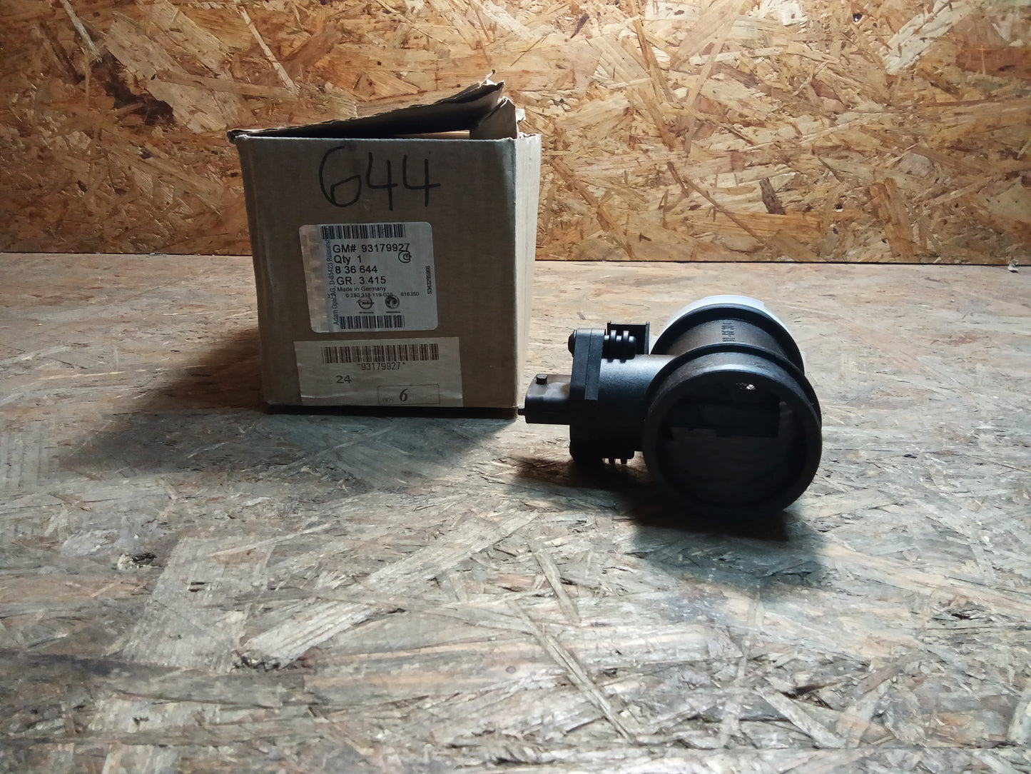 Agila Astra H Corsa C Luftmassenmesser original GM NEU