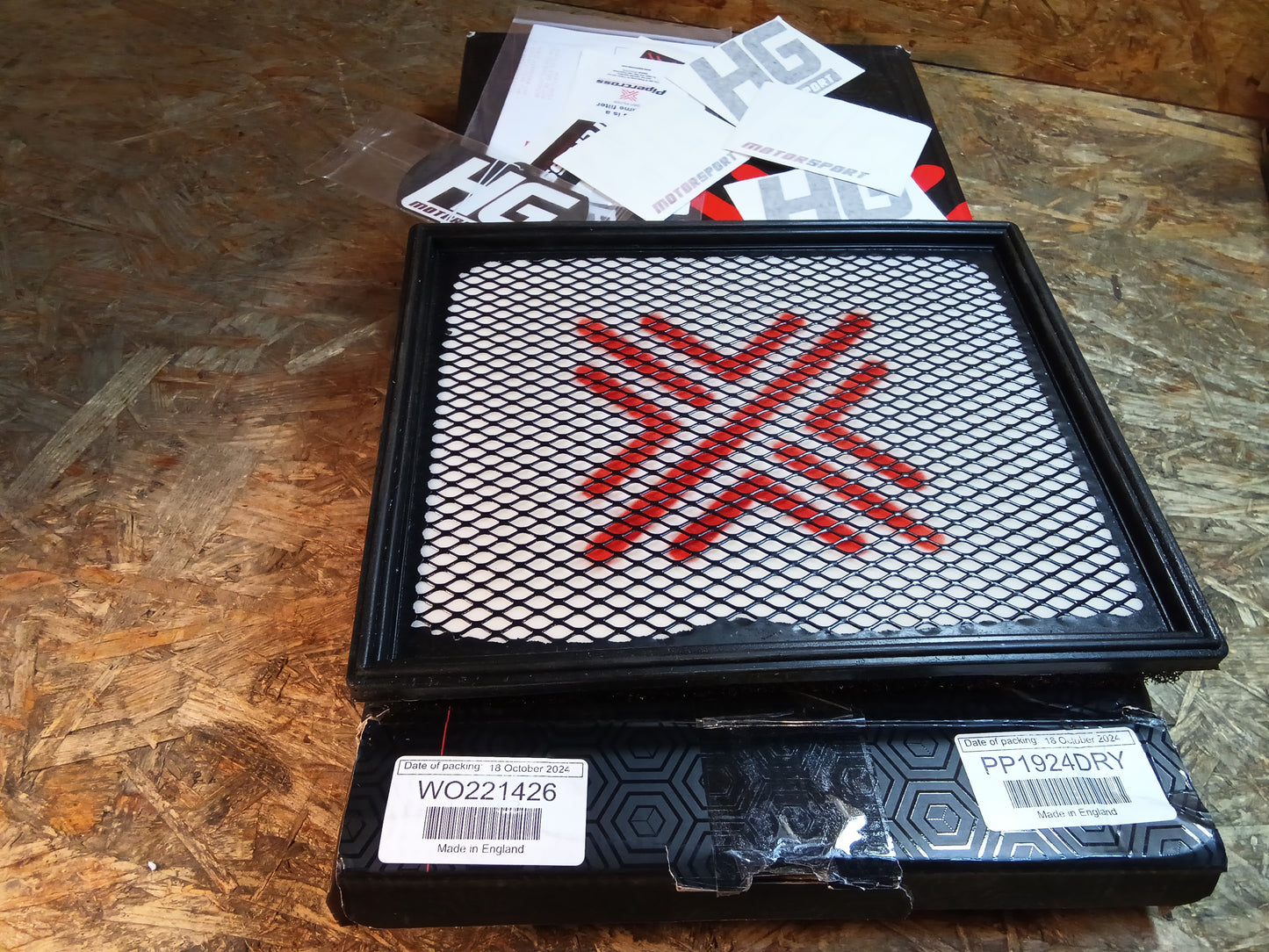 Pipercross Performance Air Filter PP1924DRY