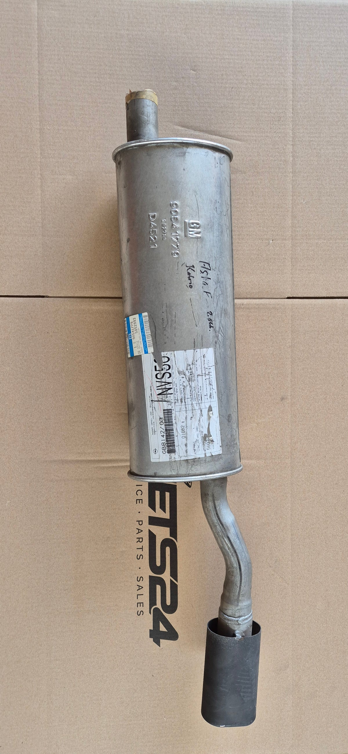 Endschalldämpfer, Astra, Kadett, Original GM Neu