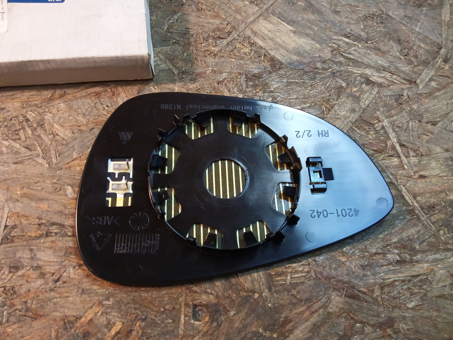 Ford Fiesta MK7 Spiegelglas rechts original Ford NEU