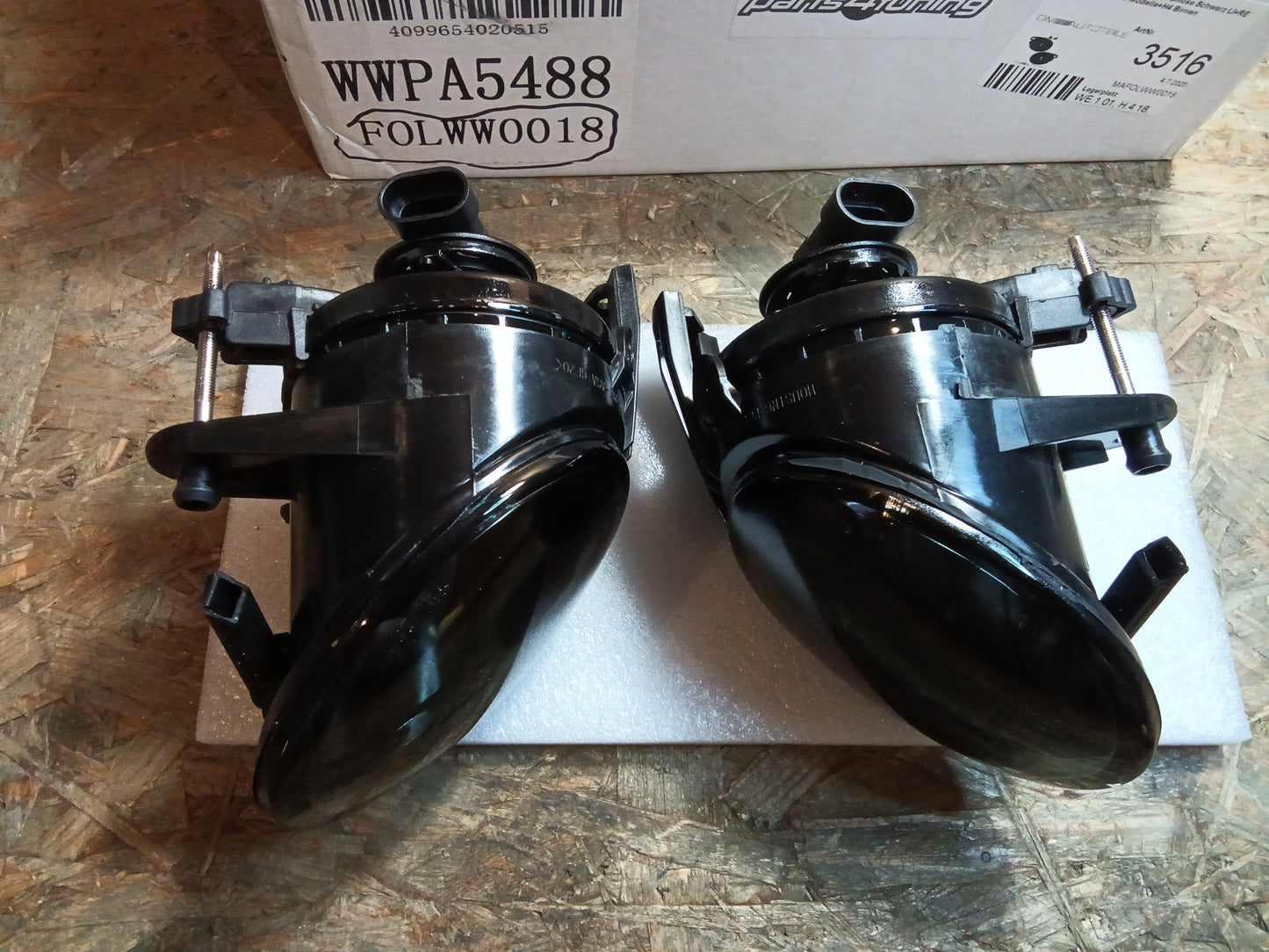 Nebelscheinwerfer-Set Rauchfarben für VW PASSAT B6 Limousine und Kombi 2005-2010