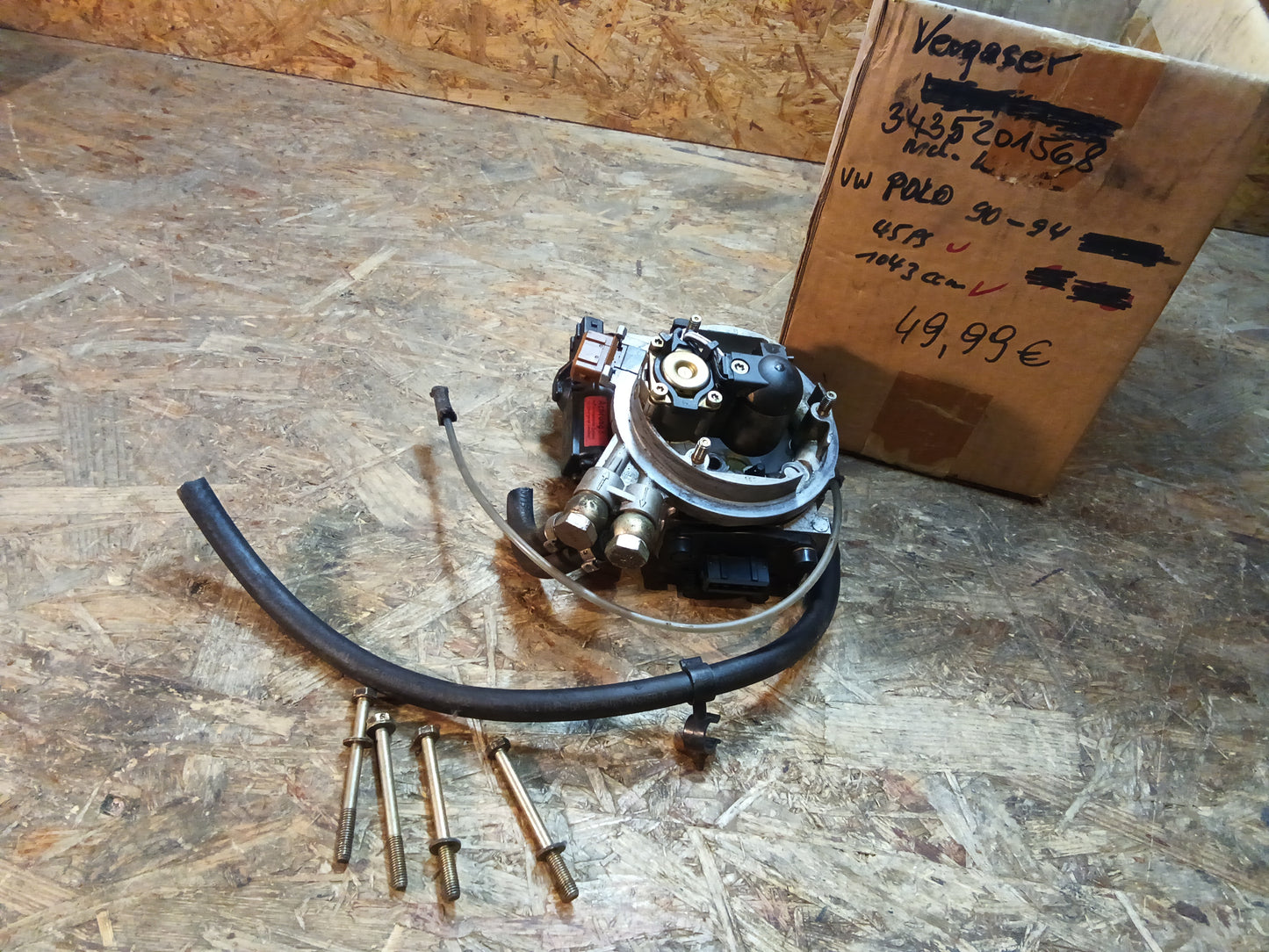 VW Polo BJ 90-94 45PS 1043ccm Vergaser original Bosch GEBRAUCHT