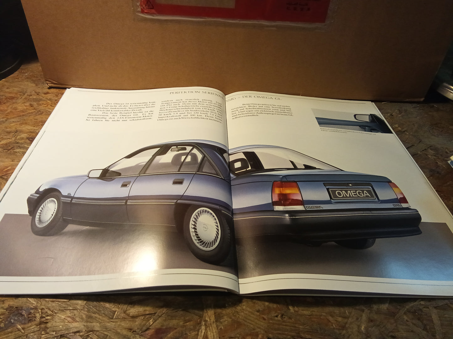 Prospekt Omega original Opel